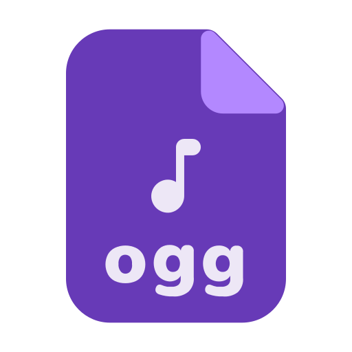 Ext, ogg, audio, music, file, format, document icon - Free download
