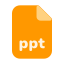 ext, ppt, presentation, powerpoint, office, microsoft, file, format, document, extension 