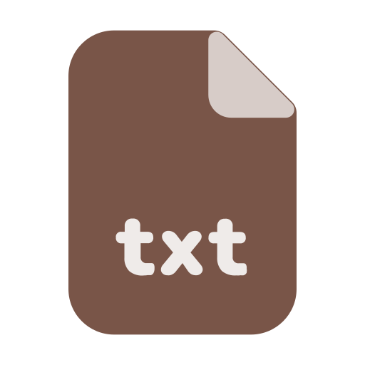 Ext, txt, text, text-file, file, format, document icon - Free download