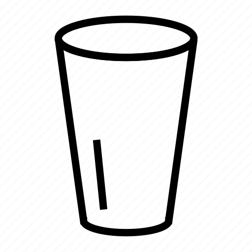Beverage, drink, glass, steel, water icon - Download on Iconfinder