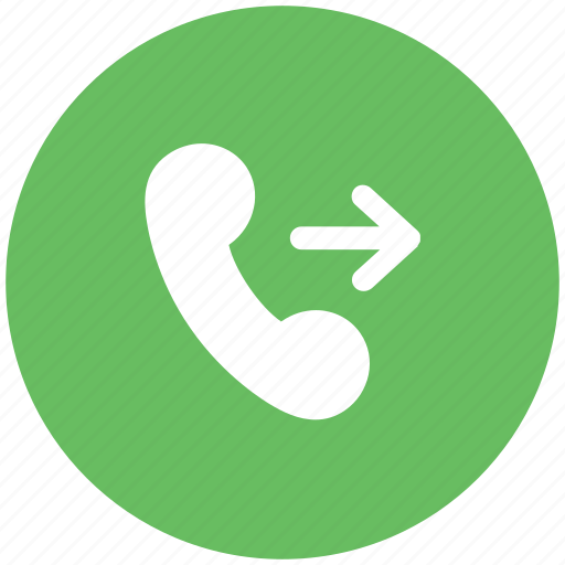 Contact, outgoing, outgoing call, phone, receiver, telephone receiver icon - Download on Iconfinder