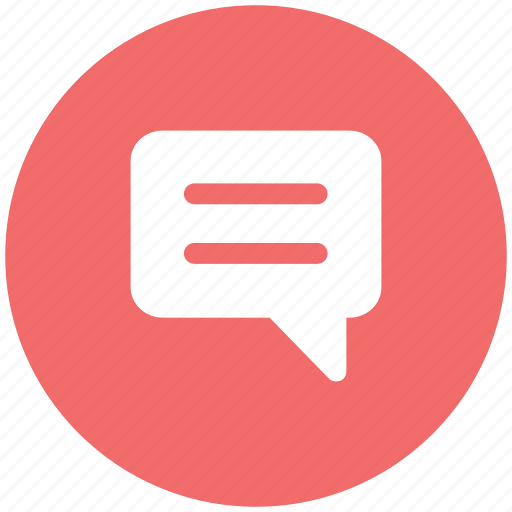Chat balloon, chat bubble, comments, communication, speech balloon, speech bubble, talk icon - Download on Iconfinder