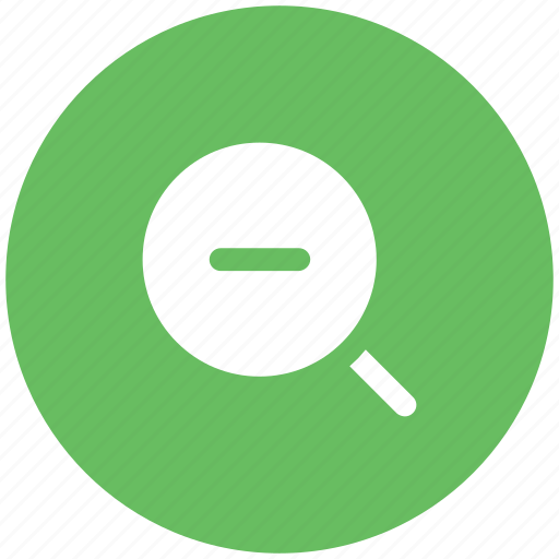 Magnifier, magnifying, search glass, view, zoom, zoom out icon - Download on Iconfinder