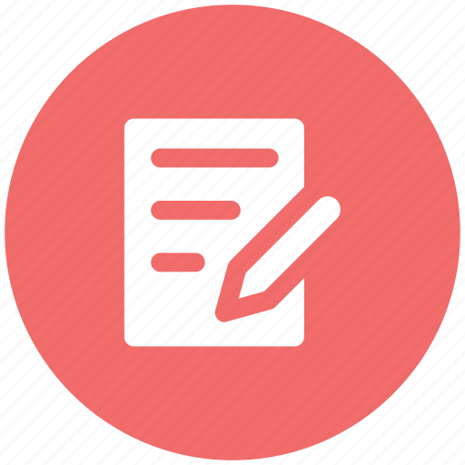 Document, note, notepad, pencil, write, writing, writing pad icon - Download on Iconfinder