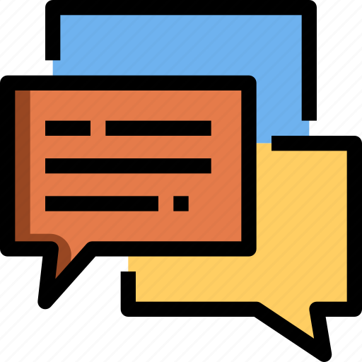 Bubble, chat, communication, group, speech, conversation, social icon - Download on Iconfinder