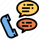 chat, message, phone, speech, talk, conversation, social