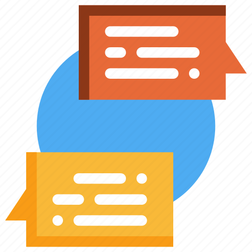 Chat, exchange, information, online, speech, conversation icon - Download on Iconfinder