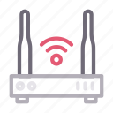 antenna, connection, modem, router, wireless 