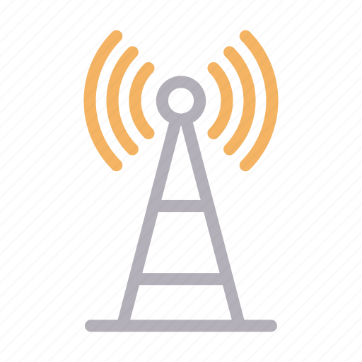 Connection, satellite, signal, tower, wireless icon - Download on Iconfinder