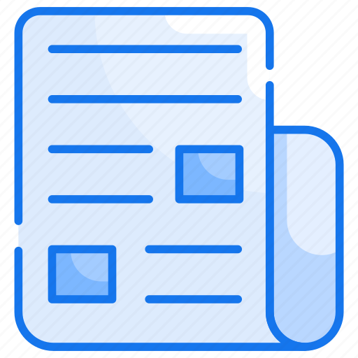 News, newspaper, page, paper, subscribe icon - Download on Iconfinder