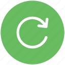 arrow circle, refill, refresh, reload, repeat, rotation, web element 