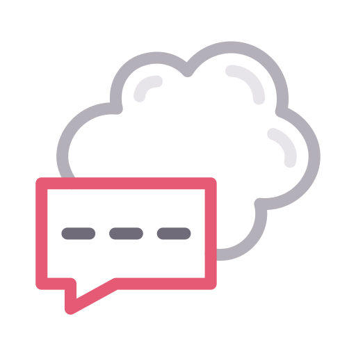 Cloud, database, message, server, text icon - Download on Iconfinder