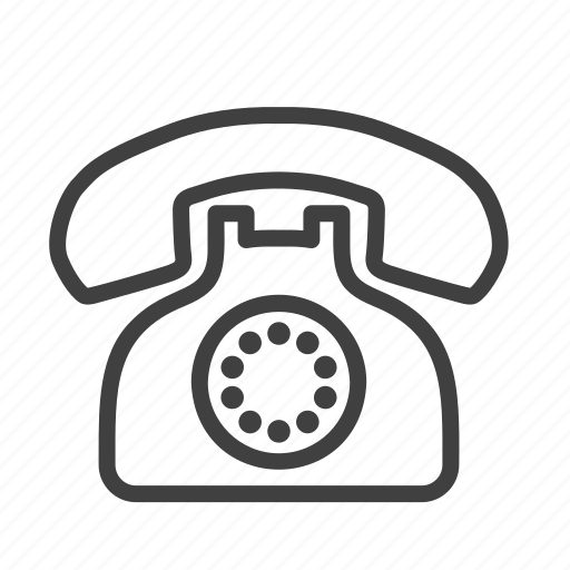 Classic, phone, classic phone, vintage phone, retro phone, office phone, communication icon - Download on Iconfinder