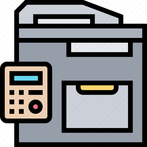 Printer, scanner, photocopy, machine, paperwork icon - Download on Iconfinder