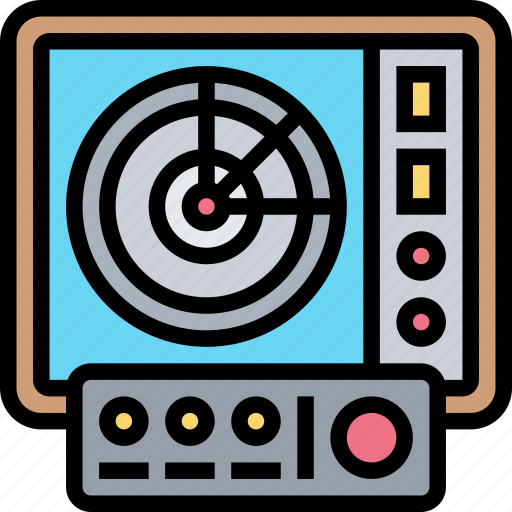 Radar, navigation, monitor, searching, interface icon - Download on Iconfinder