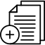 add, document, edit, file, plus, write, paper, new, pencil 