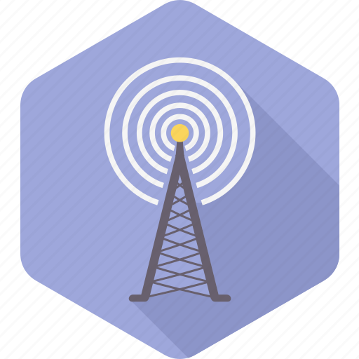 Antenna, communication, radio, signal, television, tower icon - Download on Iconfinder