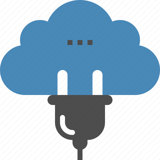 Cloud, computing, connection, internet, network, plug, services icon - Download on Iconfinder