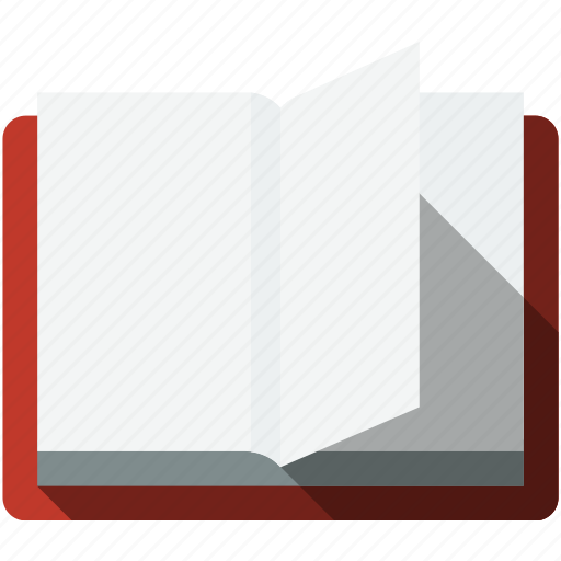 Reading, opened, communication, book, template, education, empty icon - Download on Iconfinder