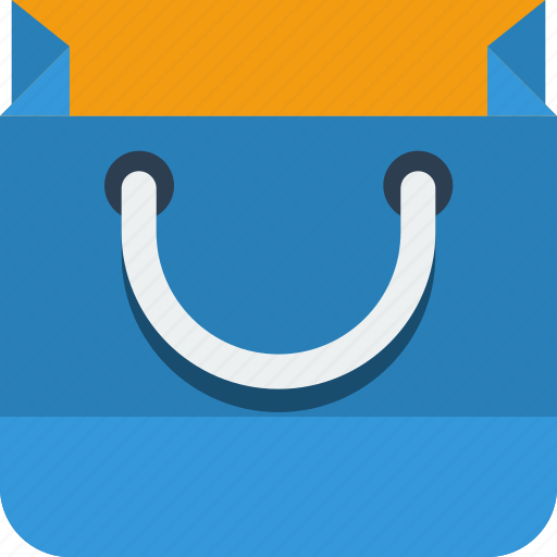 Bag, shopping bag, shopping, cartoon, entertainment icon - Download on Iconfinder