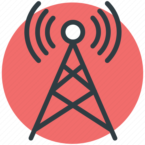Communication tower, signal tower, wifi antenna, wifi tower, wireless antenna icon - Download on Iconfinder