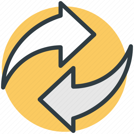 Loading arrows, processing arrows, refresh, sync, synchronization icon - Download on Iconfinder