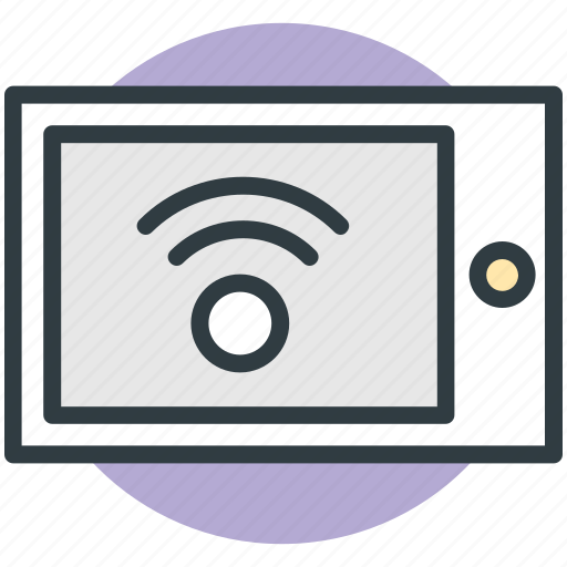 Mobile, wifi connected, wifi connection, wifi signals, wireless internet icon - Download on Iconfinder