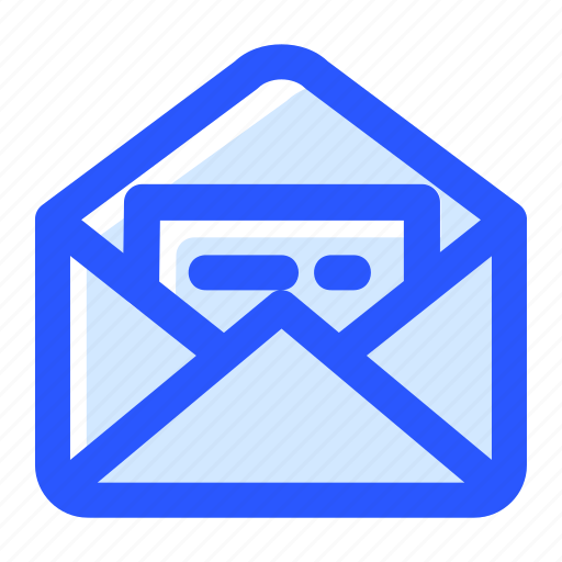 Email, inbox, mail, mail open, message, open icon - Download on Iconfinder