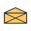 address, communication, correspondence, email, envelope, letter, mail 