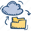 cloud, connection, file, folder, share icon 