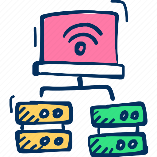 Cloud, device, laptop, networking, server icon icon - Download on Iconfinder