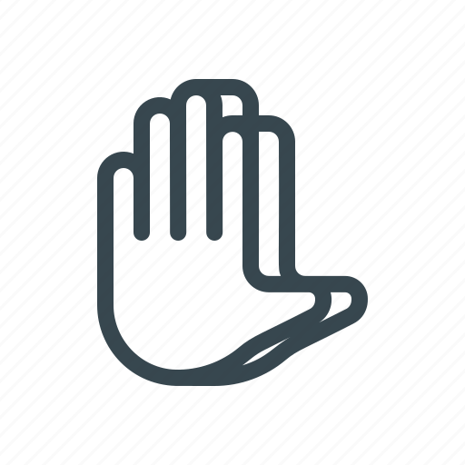 Gesture, hand, language, palm, sign, touch icon - Download on Iconfinder