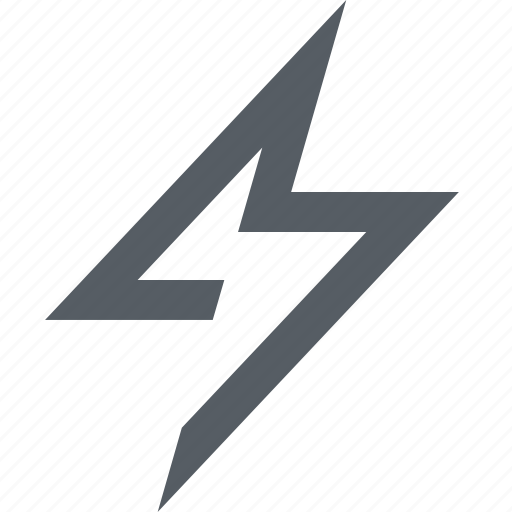 Flash, forecast, lightning, thunder, weather icon - Download on Iconfinder