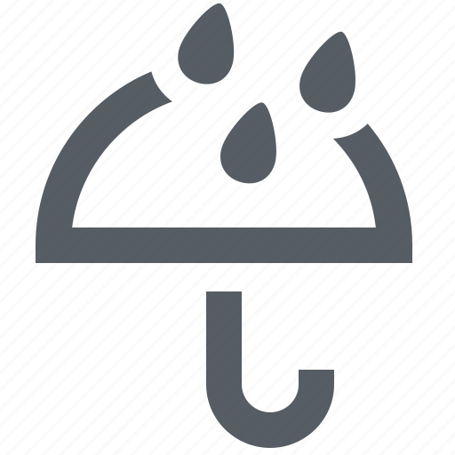 Forecast, protection, rain, umbrella, weather icon - Download on Iconfinder