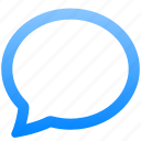 chat, message, text, bubble, info, information