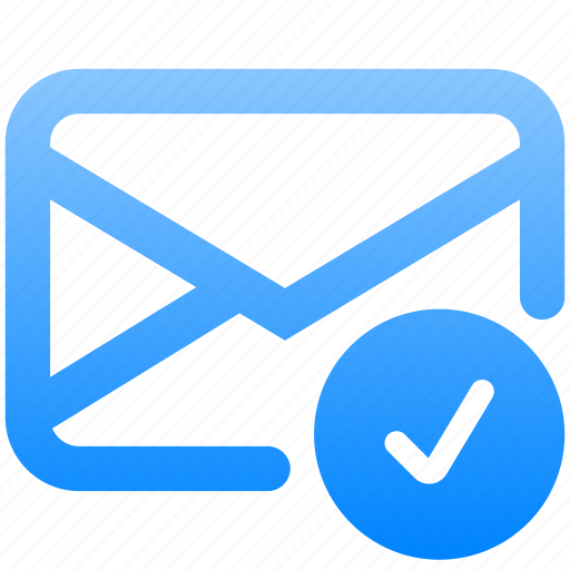 Envelope, check, email, letter, package, message, send icon - Download on Iconfinder