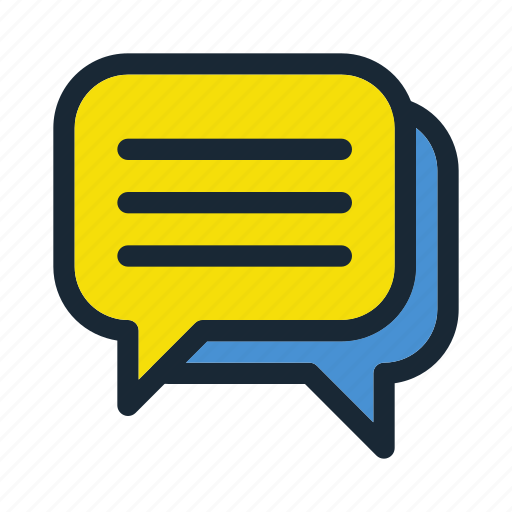 Bubble, chat, comment, communication, conversation, information, message icon - Download on Iconfinder