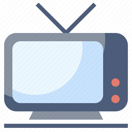 Antenna, screen, technology, television, tv, vintage icon - Download on Iconfinder