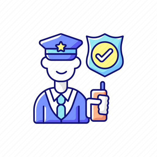 Security, guard, patrol, protection icon - Download on Iconfinder