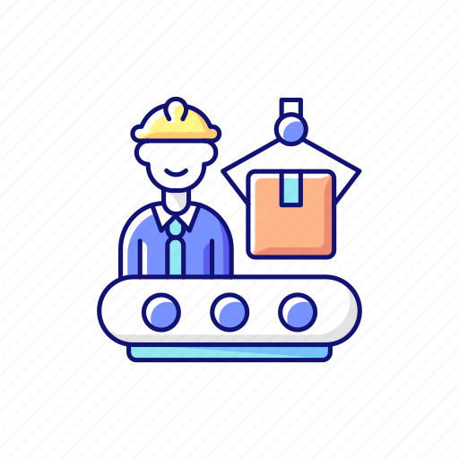 Manufacture, factory, production, employee icon - Download on Iconfinder