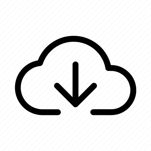 Cloud, data, download4, save, server, storage icon - Download on Iconfinder