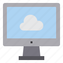 cloud, computer, interface, technology
