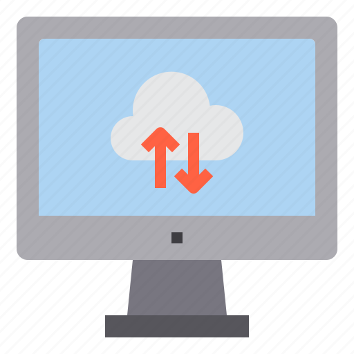 Cloud, computer, computing, data, exchange, interface, technology icon - Download on Iconfinder