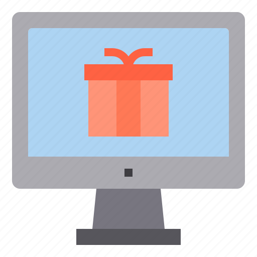 Computer, gift, interface, technology icon - Download on Iconfinder