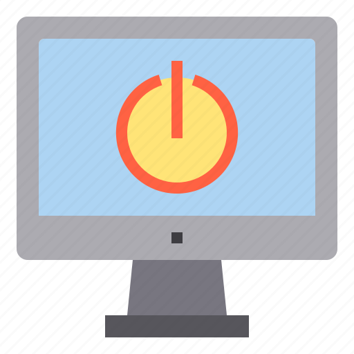 Computer, interface, power, shutdown, technology icon - Download on Iconfinder