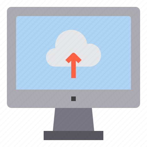 Cloud, computer, computing, interface, technology, upload icon - Download on Iconfinder