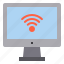 computer, interface, technology, wifi, wireless 