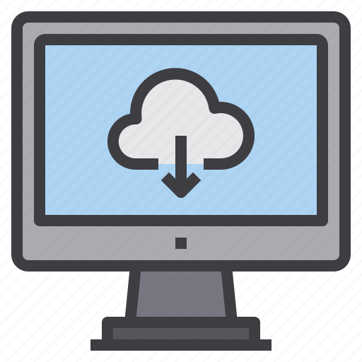 Cloud, computer, computing, download, interface, technology icon - Download on Iconfinder