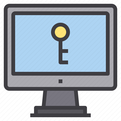 Computer, interface, key, password, technology icon - Download on Iconfinder