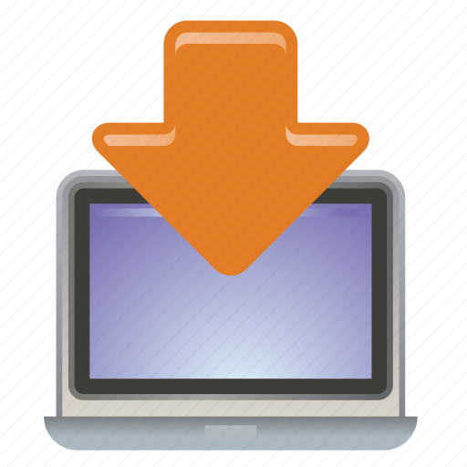Download, arrow, document, down, laptop, upload icon - Download on Iconfinder